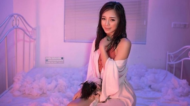 Nàng hot girl 9x thơ mộng